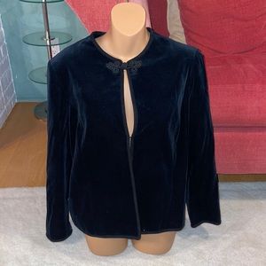 Vintage Velvet Blazer Jacket